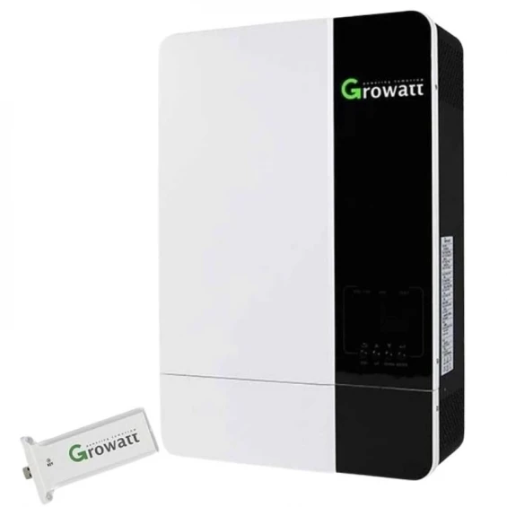 Growatt 5KW 5000 Watt Tam Sinüs Akıllı İnverter 48V 80A MPPT Paralellenebilir İnverter