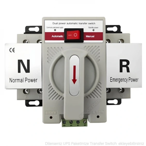 6KW Lityum Akülü - 5KWh Yedekleme Kesintisiz Güç Paketi