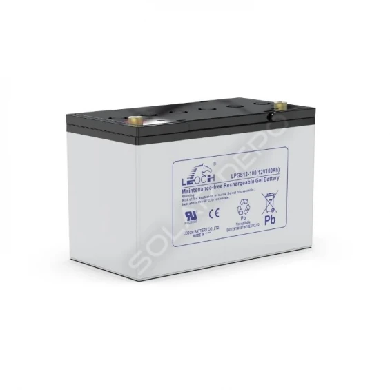 Leoch Jel Akü 100Ah 12V İthal Derin Döngü