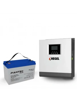 1KW Çıkış 1.2KWh - 24KWh Yedekleme Jel Akülü Kesintisiz Güç Paketi