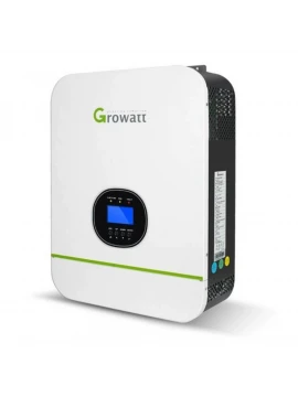Growatt 3KW 3000 Watt Tam Sinüs Akıllı İnverter 48V 50A MPPT Şarjlı İnverter