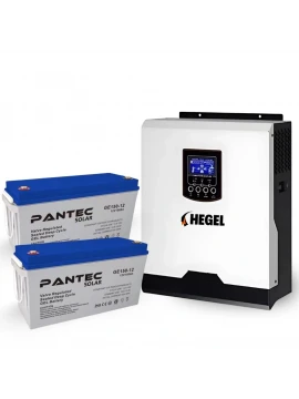 3KW Çıkış 3.6KWh - 7.2KWh Yedekleme Jel Akülü Kesintisiz Güç Paketi