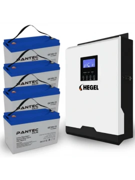 5KW Çıkış 4.8KWh - 9.6KWh Yedekleme Jel Akülü Kesintisiz Güç Paketi