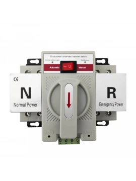 Hegel 63A 220V Monofaze Otomatik-Manuel Transfer Switch