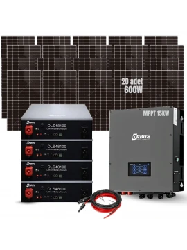 İşletmeler için Gelişmiş Depolama ve Hibrit Güneş Enerjisi Paketi