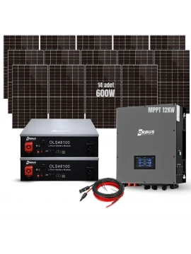 İşyeri için Güneş Paneli Sistemi - Şebeke ile Entegre Çalışan Kesintileri Ortadan Kaldıran Solar Paket