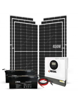 Minimalist Evler İçin Çamaşır Makinesi Çalıştıran Güneş Enerjisi Paketi - Günlük 16 KW - 22 KW Üretim