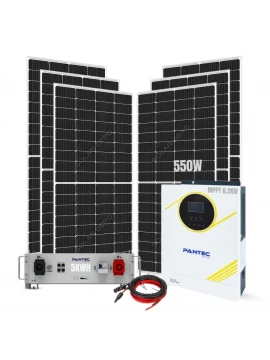 Minimalist Yaşam Alanı için Buzdolabı + TV + Aydınlatma Lityum Akülü Solar Paket