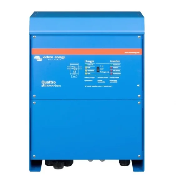 Victron 10KW 10000 Watt Tam Sinüs İnverter 48V 140A Paralellenebilir Şarjlı İnverter