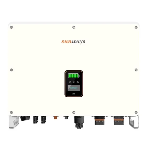 30KW 2xMPPT Trifaze Lityum Akü Bağlantılı Hibrit İnverter