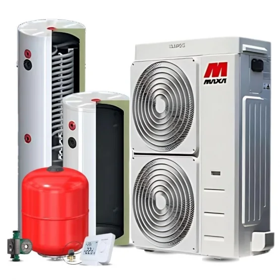 Solimpeks Maxa 16 kW Trifaze Isı Pompası Paketi