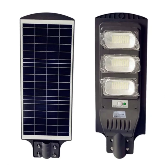 24 Saat Çalışan Hareket Sensörlü 100 Watt Betatek Park-Bahçe Solar Armatürü