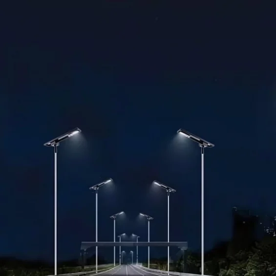 24 Saat Çalışan Hareket Sensörlü 100 Watt Betatek Park-Bahçe Solar Armatürü