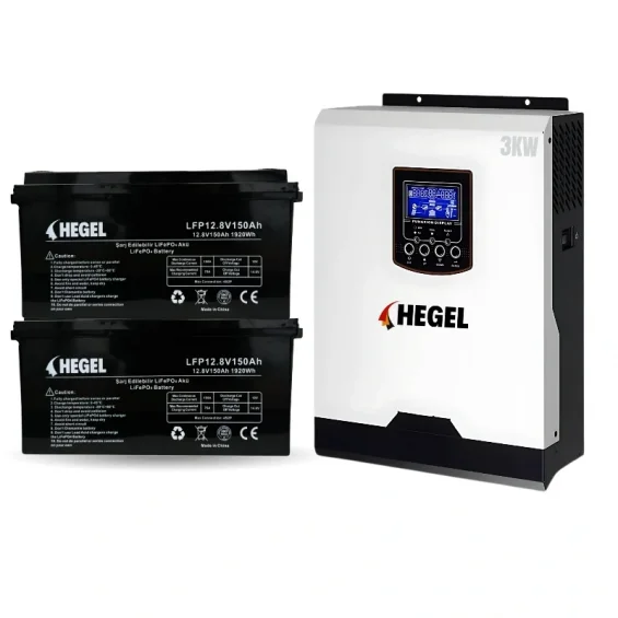 3KW Çıkış 3.6KWh - 7.2KWh Yedekleme Lityum Akülü Kesintisiz Güç Paketi