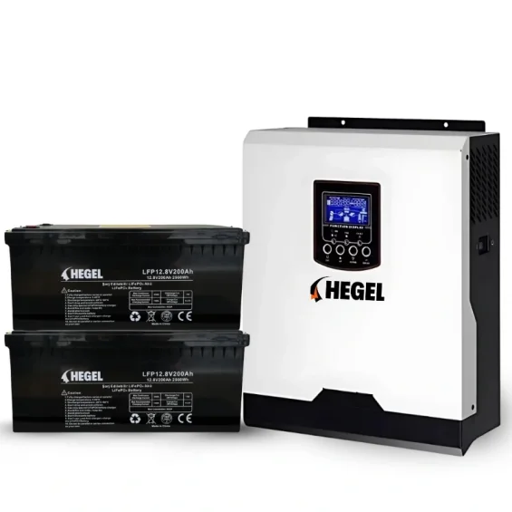 3KW Çıkış 4.8KWh - 9.6KWh Yedekleme Lityum Akülü UPS - Kesintisiz Güç Kaynağı