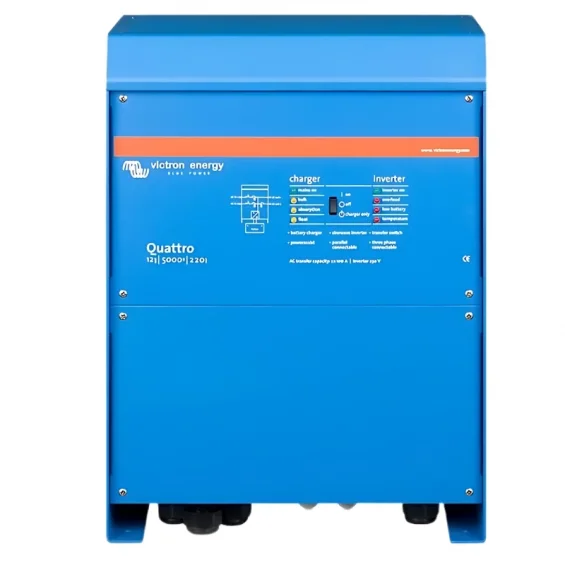 Victron 5KW 5000 Watt Tam Sinüs İnverter 12V 220A Paralellenebilir Şarjı İnverter