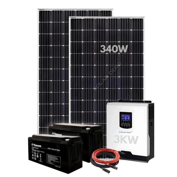 Ekonomik Bağ Evi ve Tiny House Güneş Enerjisi Paketi - Günlük 4.5 KW Üretim