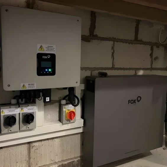 Fox Ess 10.36 kWh HV Lityum LiFePO4 Akü - Hibrit İnverter Bataryası