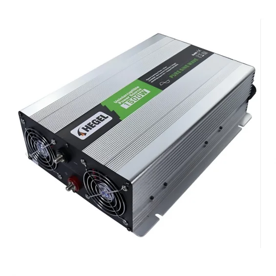 Hegel 1.5KW 1500 Watt 12 Volt Tam Sinüs Karavan İnverteri - Şebekeden Şarjlı