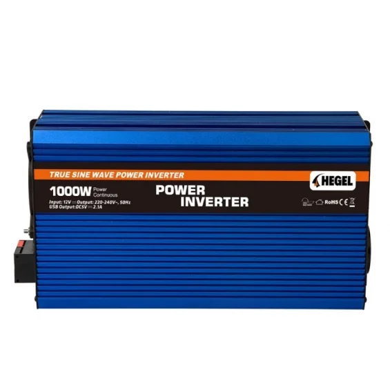 Hegel 1KW 1000 Watt 12 Volt Tam Sinüs İnverter - Karavan İnverteri