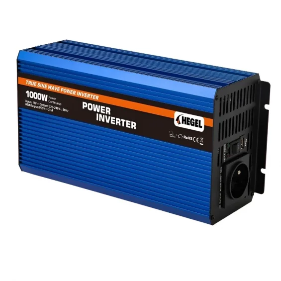 Hegel 1KW 1000 Watt 12 Volt Tam Sinüs İnverter - Karavan İnverteri