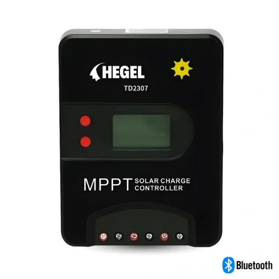 Hegel Bluetoothlu 30A 12/24 Volt MPPT Şarj Kontrol Cihazı