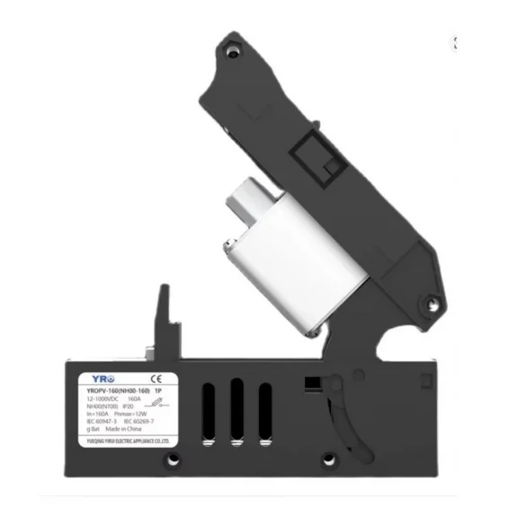Hegel DC Bıçaklı 1000V 160A Sigorta Yuvası + Hegel DC Bıçaklı 100A 1000V Sigorta