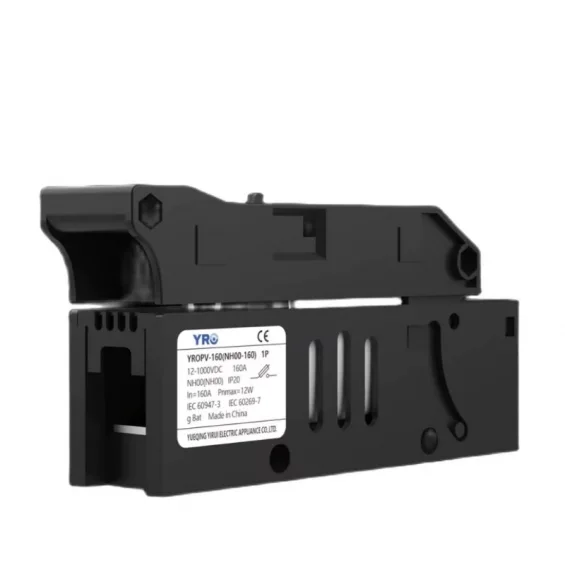 Hegel DC Bıçaklı 1000V 160A Sigorta Yuvası + Hegel DC Bıçaklı 100A 1000V Sigorta