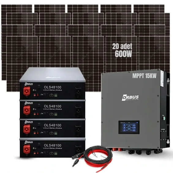 İşletmeler için Gelişmiş Depolama ve Hibrit Güneş Enerjisi Paketi