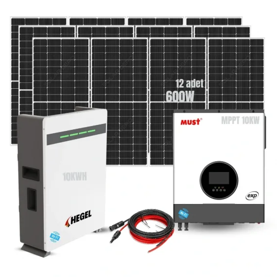 Klima + Çamaşır Makinesi ve 2HP Dalgıç Pompa Çalıştıran En Güçlü Solar Paket
