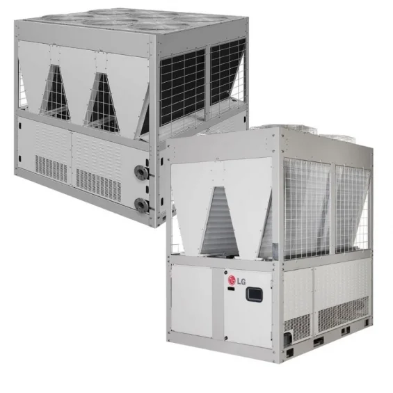 LG 410 KW Isı Pompası Kaskad Paket Büyük Kapasiteli Isıtma ve Soğutma