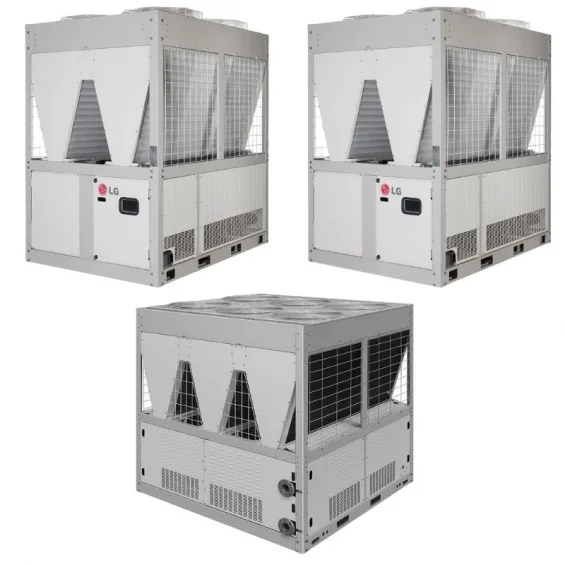 LG 574 KW Isı Pompası Kaskad Paket Büyük Kapasiteli Isıtma ve Soğutma