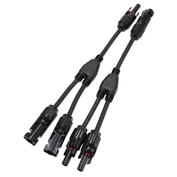 MC4 30cm Kablolu 2li Paralelleme Güneş Paneli Bağlantı Konnektörü