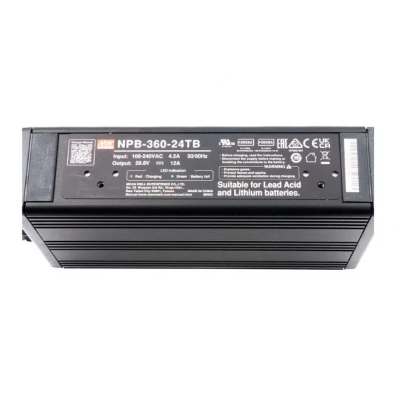 Mean Well 12V 20A Akü Şarj Cihazı