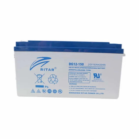 Ritar 150Ah 12V İthal Derin Döngü Jel Akü