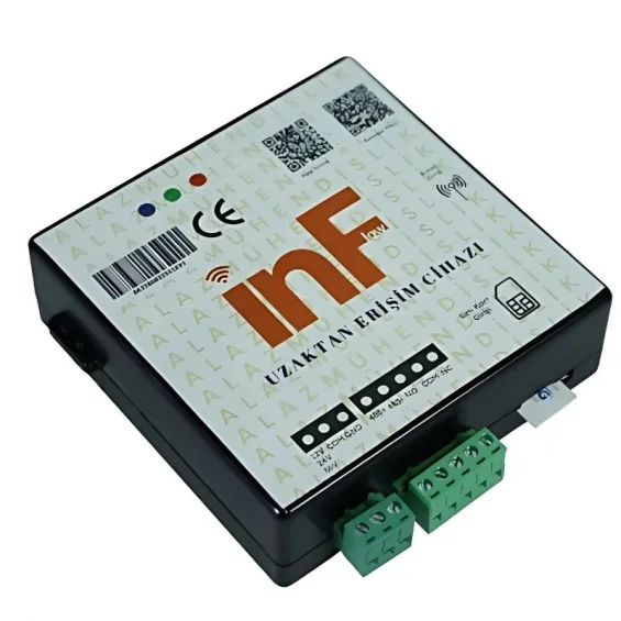 Solar Sürücülerle Uyumlu GSM-Wifi Destekli inFlow Uzaktan Kontrol Erişim Cihazı