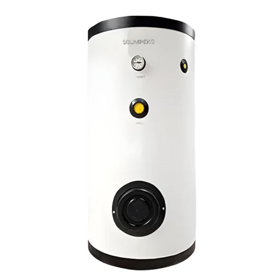 Solimpeks 1500 Litre Çift Serpantinli Emaye Boyler