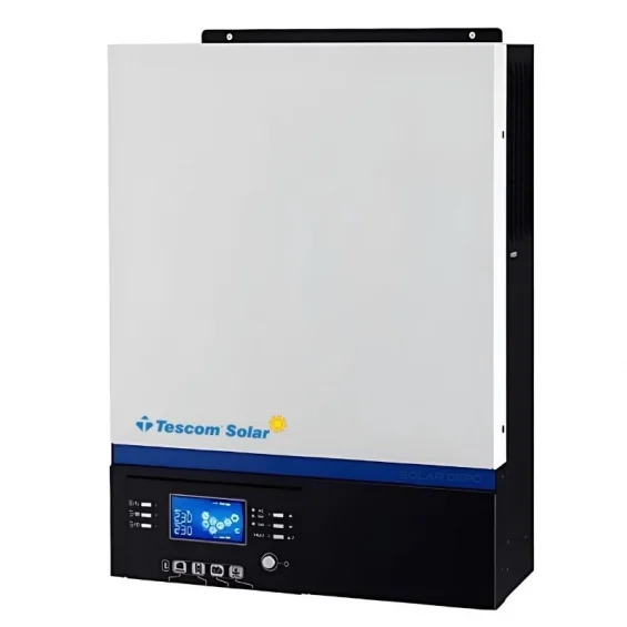 Tescom 3KW 3000 Watt Tam Sinüs Akıllı İnverter 24V 80A MPPT Şarjlı İnverter