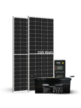 Çift Panelli Lityum Akülü Karavan DC Solar Paket - 12 Volt Buzdolabı + Hidrafor + TV Çalıştırın