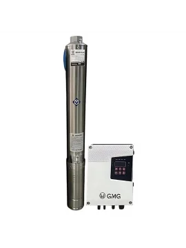GMG 110 Volt 1600W Sürücülü DC Solar Dalgıç Derin Kuyu Pompası - Max.38 Metre - Max.20 Ton Su