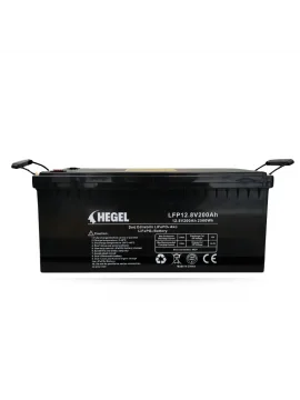 Hegel 200Ah 25.6V LiFePO4 Lityum Akü + Bluetooth