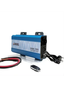Hegel 1KW 1000 Watt 12 Volt Kumandalı + Şarjlı Tam Sinüs İnverter - Tekne ve Karavanlara Özel