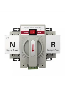 Hegel 63A 220V Monofaze Otomatik-Manuel Transfer Switch