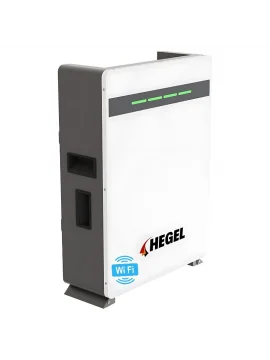 Hegel LiFePO4 Akü 51.2V 100Ah 5.12KWH Duvar Tipi Lityum Akü + Wifi
