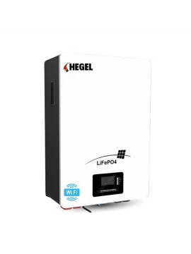 Hegel LiFePO4 Akü 51.2V 100Ah 5.12KWH Duvar Tipi Lityum Akü + Wifi