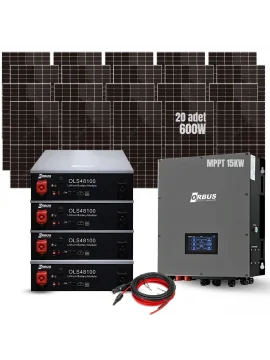 İşletmeler için Gelişmiş Depolama ve Hibrit Güneş Enerjisi Paketi