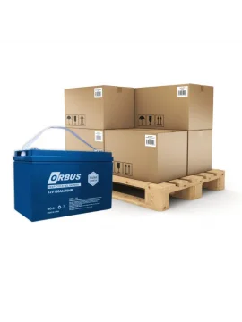 Orbus Jel Akü 100Ah 12V İthal Derin Döngü - 36 Adet Palet