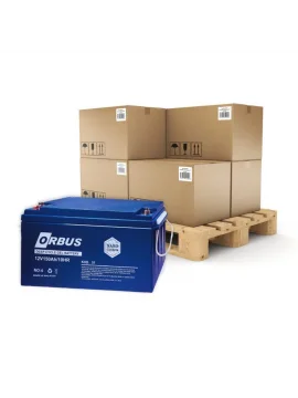 Orbus Jel Akü 150Ah 12V İthal Derin Döngü - 24 Adet Palet