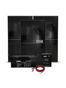 Karavanlara Özel Lityum Akülü DC Solar Paket