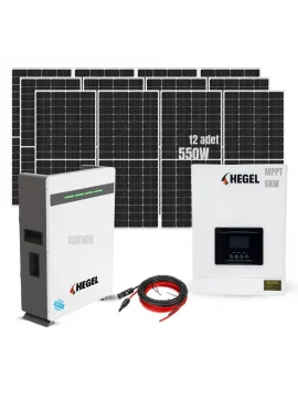 Klima Çalıştıran Enerjisi Paketi - Şebeke Elektriği ile Birlikte Çalışan Lityum Akülü Sistem